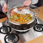 WMF Macao 36 cm - patelnia / wok nieprzywierający z wkładem do gotowania na parze