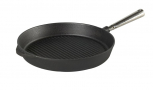 SKEPPSHULT Chefs Selection Grill 28 cm czarna - patelnia grillowa żeliwna