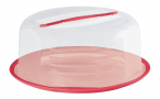 Pojemnik na ciasto plastikowy DOMOTTI RED 36,5 cm