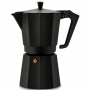 PEZZETTI Italexpress na 3 filiżanki espresso (3 tz) czarna - kawiarka aluminiowa ciśnieniowa