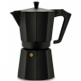 PEZZETTI Italexpress na 9 filiżanek espresso (9 tz) czarna - kawiarka aluminiowa ciśnieniowa