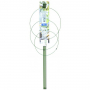 Podpórka do kwiatów i roślin pierścieniowa metalowa GREEN UNIVERSAL ZIELONA 75 cm