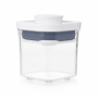 OXO Good Grips Pop2 Square Mini Small E 0,2 l - pojemnik hermetyczny na produkty sypkie plastikowy