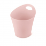 KOZIOL Pottichelli L różowy - pojemnik łazienkowy plastikowy
