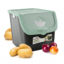 Pojemnik na ziemniaki lub cebulę plastikowy STORAGE BOX MIĘTOWY 12 l