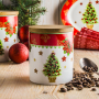 Pojemnik na żywność porcelanowy MERRY CHRISTMAS 0,7 l