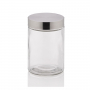 KELA Bera 1,2 l szary - słoik / pojemnik na produkty sypkie szklany z pokrywką