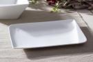 Półmisek porcelanowy HOME DELUX QUATRE 25,5 x 17,5 cm