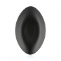 REVOL Equinoxe Owalny 35 x 22,3 cm czarny - półmisek porcelanowy
