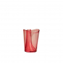 QUALY Flip Cup różowy - kubek łazienkowy na szczoteczki akrylowy 