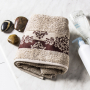 Ręcznik łazienkowy bawełniany MISS LUCY ALINDA KREMOWY 50 x 90 cm