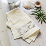 Ręcznik łazienkowy do rąk bawełniany MISS LUCY MARTYNIKA KREMOWY 30 x 50 cm