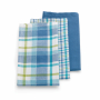 Ręczniki kuchenne bawełniane KELA PASADO BLUE WIELOKOLOROWE 45 x 65 cm 3 szt.