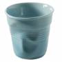 REVOL Froisses 80 ml niebieski - kubek porcelanowy 