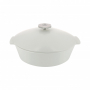 REVOL Revolution 2,9 l biały - garnek porcelanowy z pokrywką
