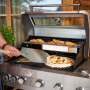 ROESLE BBQ 30 cm - kamień do pizzy kordierytowy z łopatką i nożem