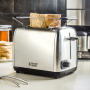 RUSSELL HOBBS Adventure Brushed Toaster 850 W - toster / opiekacz do kanapek elektryczny ze stali nierdzewnej