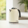 RUSSELL HOBBS Colours Plus Classic Cream 1,7 l kremowy - czajnik elektryczny bezprzewodowy ze stali nierdzewnej