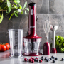 RUSSELL HOBBS Desire 3 In 1 Hand Blender 500 W bordowy - blender kuchenny ręczny z akcesoriami