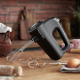 RUSSELL HOBBS Desire Matte Black Hand Mixer 350 W - mikser kuchenny ręczny