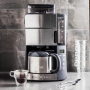 RUSSELL HOBBS Grind And Brew Coffee Machine Thermal 1000 W szary - ekspres do kawy przelewowy z młynkiem