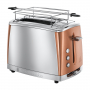 RUSSELL HOBBS Luna 1550 W - toster / opiekacz do kanapek elektryczny ze stali nierdzewnej