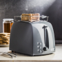 RUSSELL HOBBS Textures Toaster 850 W szary - toster / opiekacz do kanapek elektryczny