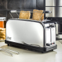 RUSSELL HOBBS Victory Long Slot 1000 W - toster / opiekacz do kanapek elektryczny ze stali nierdzewnej