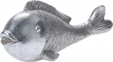 Ryba 55X18,5X21CM srebrna