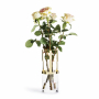 SAGAFORM Winter Gold 20 cm (SF-5017869) - wazon na kwiaty szklany