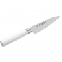 SATAKE Macaron White 12 cm biały - nóż uniwersalny ze stali nierdzewnej 