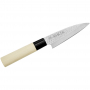 SATAKE Magoroku Saku 12 cm jasnobrązowy - nóż Deba ze stali nierdzewnej 