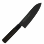 SATAKE Tsuhime Black 17 cm - nóż japoński Santoku ze stali nierdzewnej