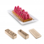 SILIKOMART 3Design Kit Ice Glow 26 cm szara - forma do pieczenia ciasta silikonowa
