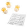 SILIKOMART Chocolate Mould Easter Chick - forma do lizaków i czekoladek z poliwęglanu