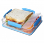 SISTEMA To Go Snack Attack Duo 0,97 l - lunch box / śniadaniówka plastikowa trzykomorowa