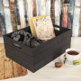 Skrzynia drewniana / organizer do przechowywania 36 x 26 cm