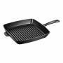 STAUB BBQ 26 cm - patelnia grillowa żeliwna