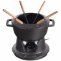 STAUB Fondue 1,6 l - zestaw do fondue żeliwny