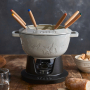 STAUB Fondue 2,3 l - zestaw do fondue żeliwny