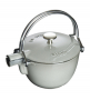 STAUB Kettle 1,15 l szary - czajnik żeliwny