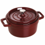 STAUB La Cocotte 2,6 l żurawinowy - garnek żeliwny z pokrywką