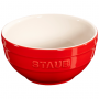STAUB Serving 0,4 l czerwona - miska kuchenna ceramiczna