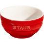 STAUB Serving 0,7 l czerwona - miska kuchenna ceramiczna