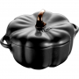 STAUB Special Cocotte 0,5 l czarne - kokilka / naczynie do zapiekania ceramiczne z pokrywką