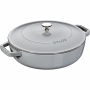 STAUB Tigaie 28 cm - patelnia żeliwna z pokrywką