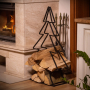 Stojak na drewno kominkowe metalowy STANDARD XMAS TREE WOOD KD