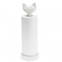 KOZIOL Miaou biały - stojak na ręczniki papierowe plastikowy