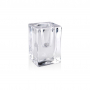 Świecznik szklany GLASS CUBE 6 cm