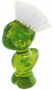 KOZIOL Tweetie zielona - szczotka do mycia naczyń plastikowa